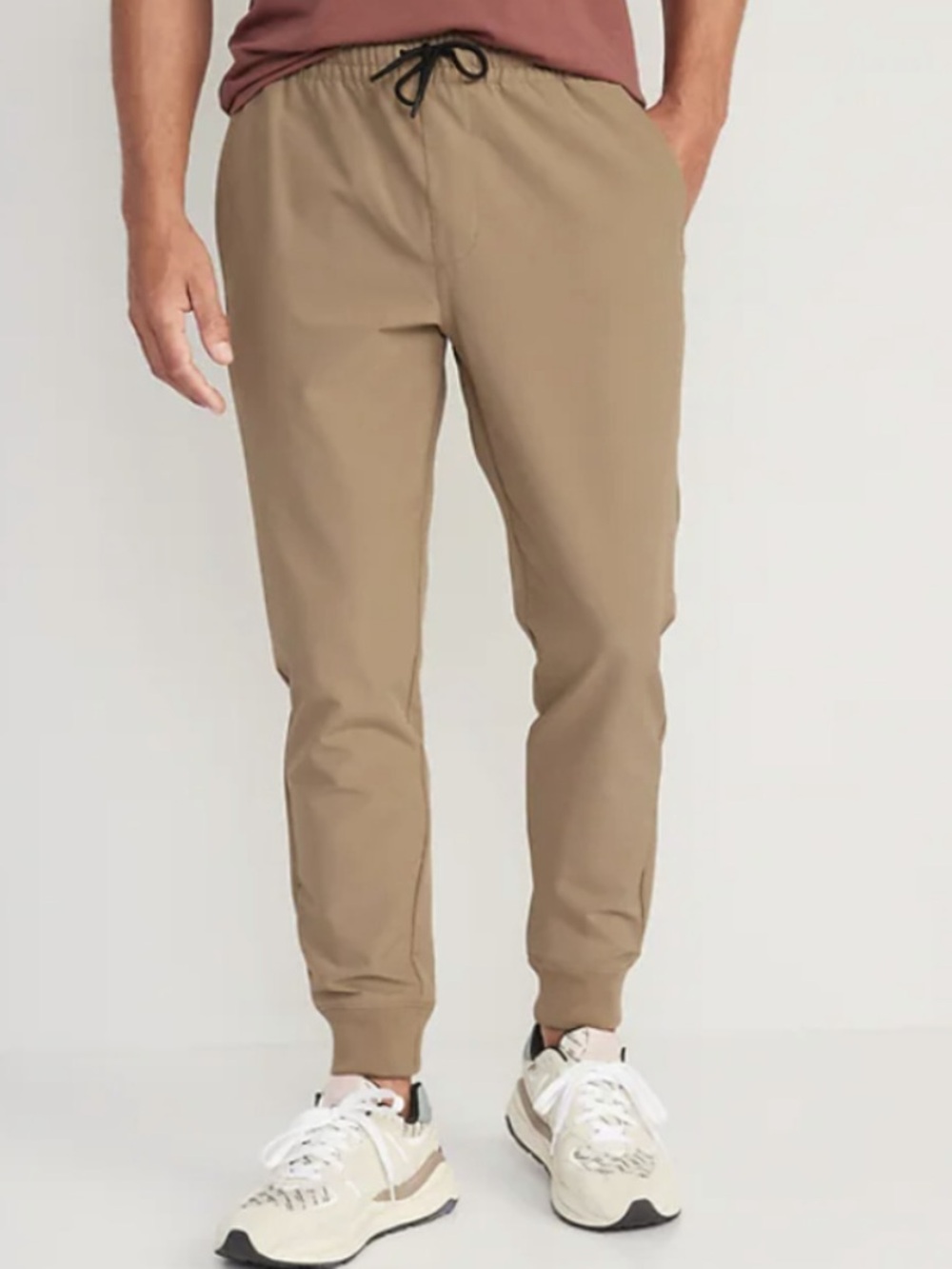 Old Navy • StretchTech• Men’s• Water-Repellent Jogger Pants, Size M • Dark Khaki
